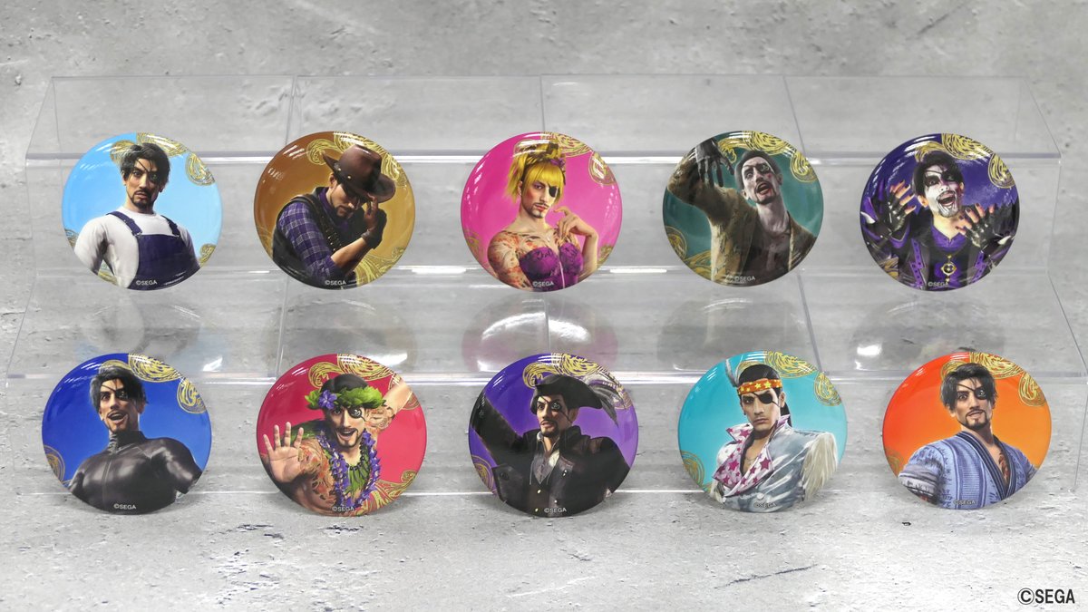 グッズ情報📢 4/27(日)より、『#龍が如く8外伝 Pirates in Hawaii』で