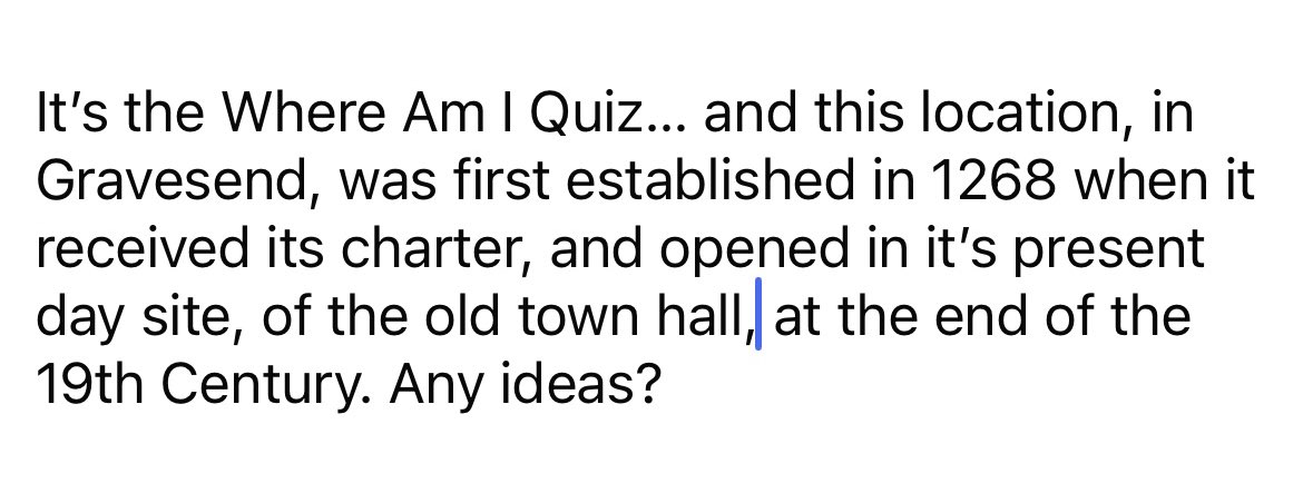 Mark Fry On Air 🎙📻 (@fryradio) on Twitter photo 👉 The location for tomorrow’s Where Am I Quiz is in #Gravesend…. Here’s a sneak preview, we play the quiz at 7.50 on Wake Up To The Weekend on <a href="/maritimeLDN/">Maritime Radio</a>, and we’ re on air from 7am to 10am every Saturday. 👉 The location for tomorrow’s Where Am I Quiz is in #Gravesend…. Here’s a sneak preview, we play the quiz at 7.50 on Wake Up To The Weekend on <a href="/maritimeLDN/">Maritime Radio</a>, and we’ re on air from 7am to 10am every Saturday.