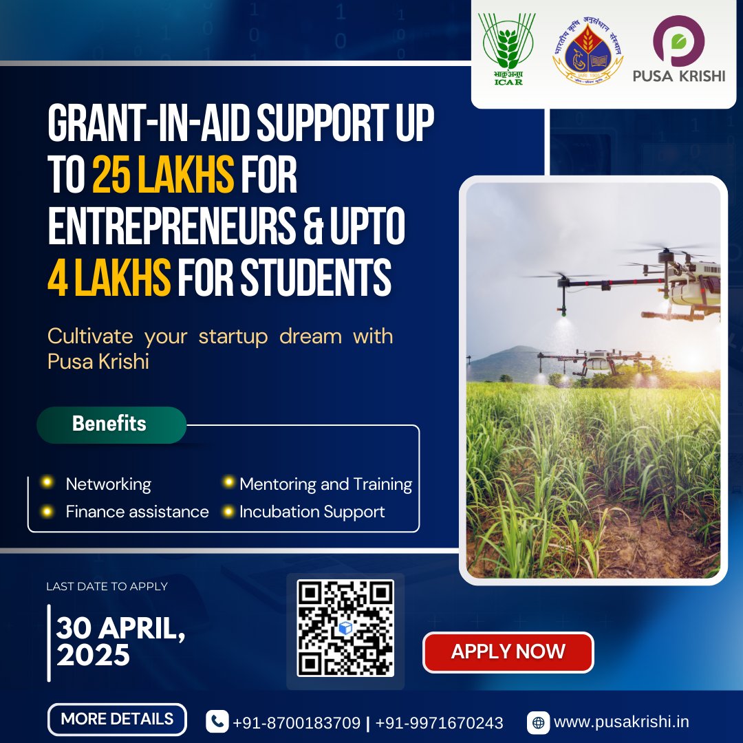 🌾 Just 3 days left to apply!
Don’t miss your chance to be part of our UPJA &amp; ARISE 2025 incubation programs — where agri-startups get the support they need to thrive 🚀
Apply now and grow with the best!
#3DaysToGo #UPJA2025 #ARISE2025 #AgriStartups #InnovationBeginsHere