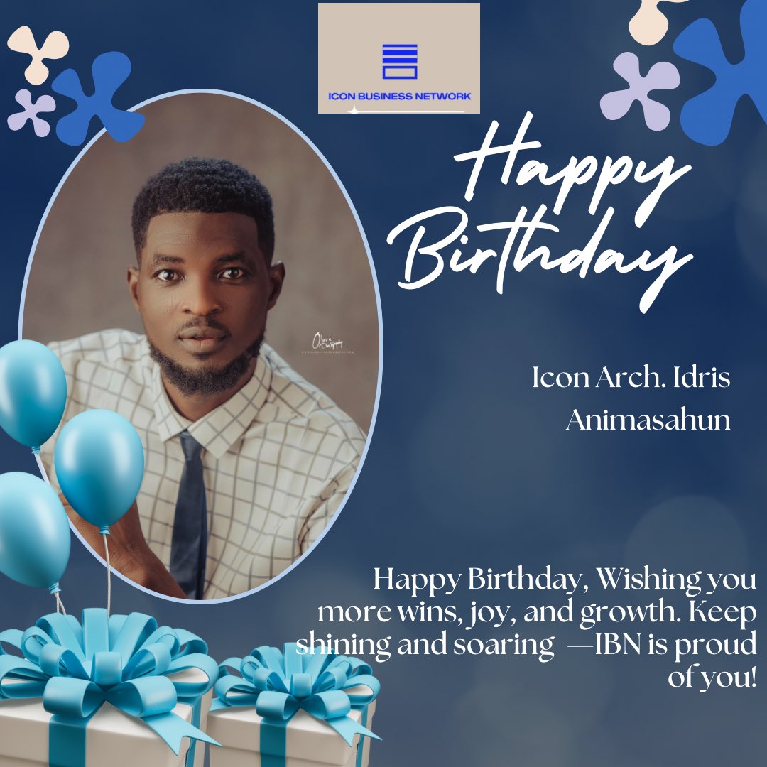 IconBizNetwork_'s tweet image. Happy birthday 🎉 

#ICONBusinessNetwork