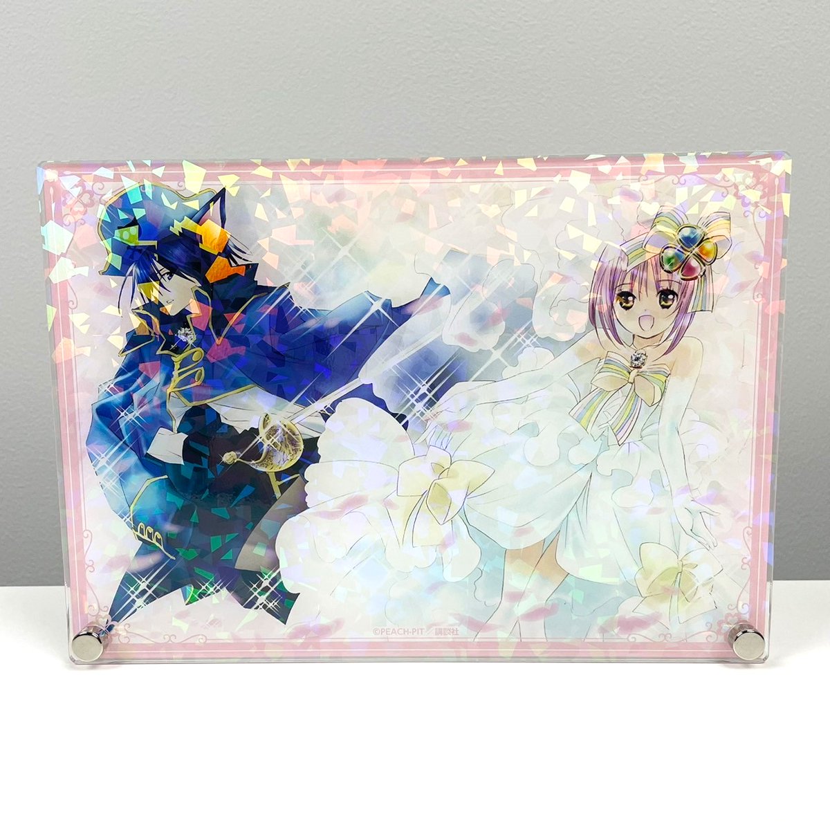 cocollabo_coco's tweet image. 『しゅごキャラ!』ホログラムアートスタンドのご紹介ココ~♪
148×210mmのサイズ感で、全面がキラキラしていてとっても豪華ココ✨
お部屋のお気に入りスペースに飾ってほしいココ~🥰