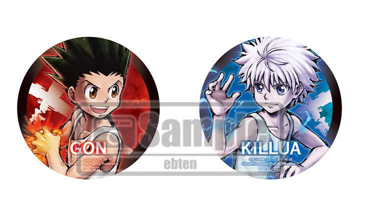 【7月17日発売予定】
『HUNTER×HUNTER NEN×IMPACT』3Dクリスタルセット予約受付中‼️

エビテンでは「ゴン」「キルア」の缶バッジセットに加え、2人の3Dクリスタルを制作中✨
ダブルクリスタルセットなど豪華展開をお見逃しなく👀

ebten.jp/p/s/7015025071…
#HxHNI #ハンターハンター