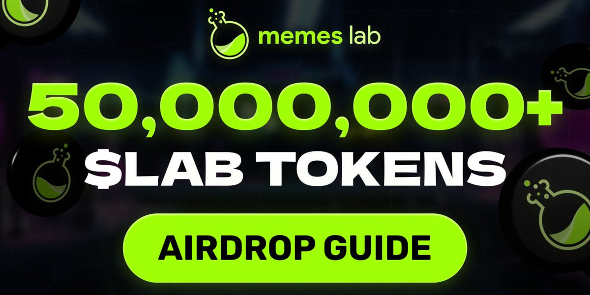 크립토 폴 유 X Memes Lab

🏆 Memes Lab WL(Free mint) X 30

1️⃣ Follow
<a href="/cryptoforu12/">크립토 폴 유</a>
2️⃣ Like + RT + TAG 3 Friend
3️⃣ join gleam : gleam.io/oyIWc/x-memes-…

⏰ ~ 4월 25일 

#Airdrop
