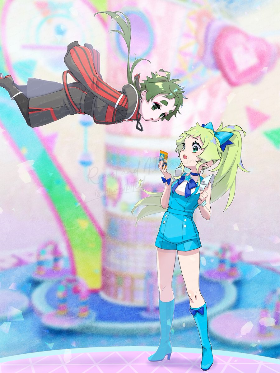 shaco_prichan's tweet photo. ガール・ミーツ・ボーイ
#しゃこマイキャラ絵 https://t.co/dxJQeE8YlL