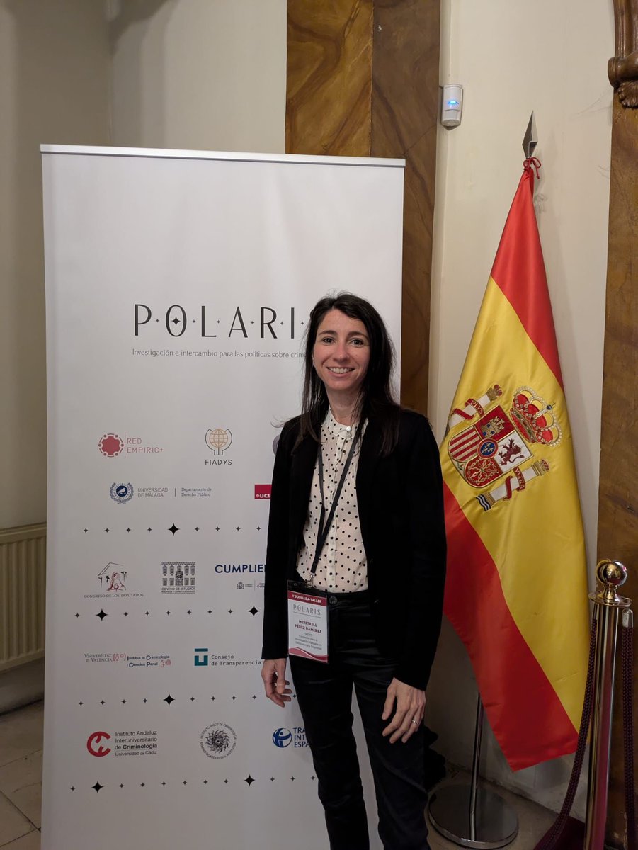 SEIC_difusion's tweet photo. Ayer y hoy se están celebrando en Madrid las V Jornada-Taller: Transferencia e innovación para las políticas públicas sobre delincuencia organizado por @GEPLP_ES. La presidenta de la @SEIC_difusion está participando en estas interesantes jornadas del grupo POLARIS. https://t.co/KUeYtG8vYQ
