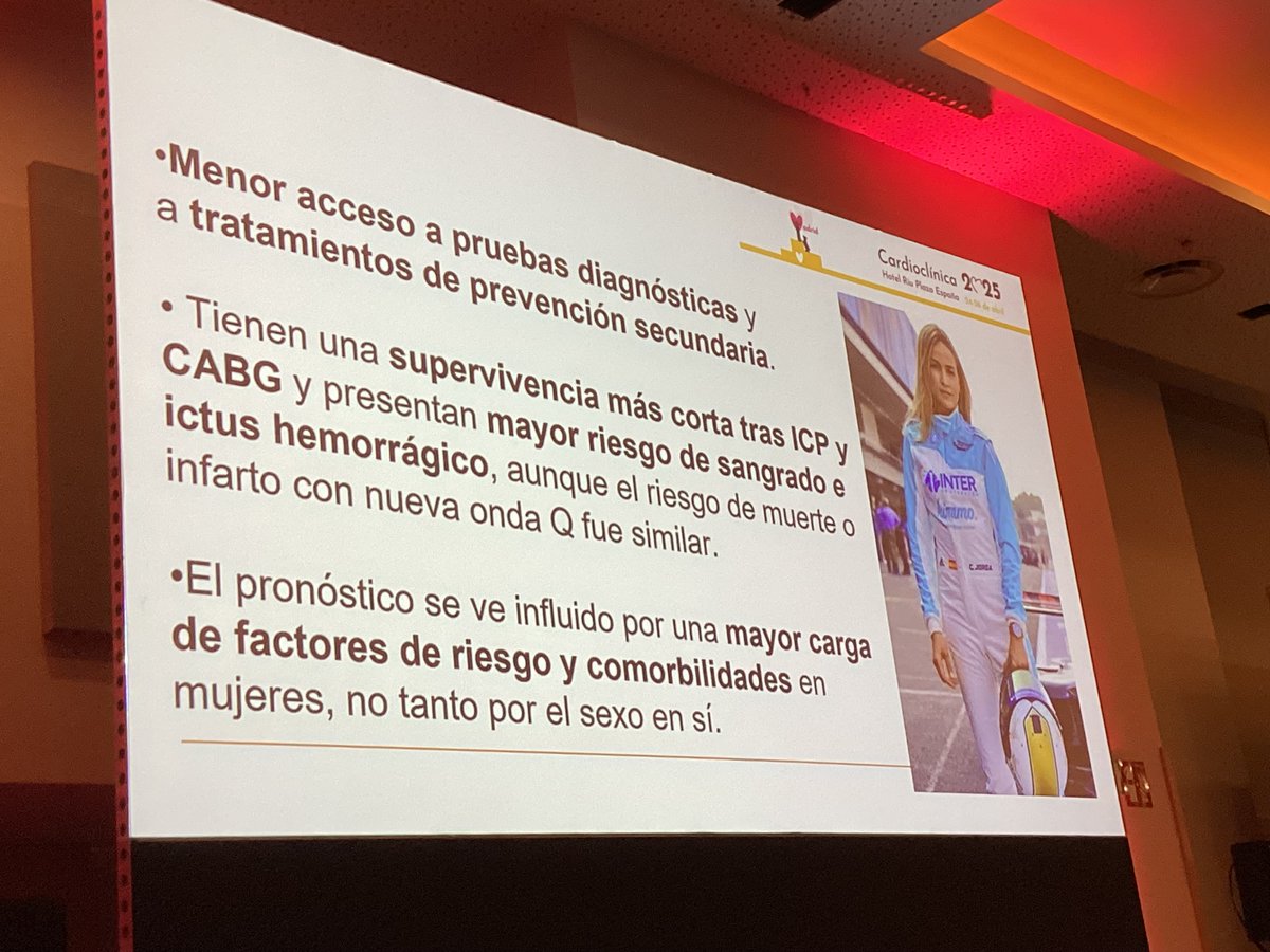 icorvilud's tweet photo. Nieves Romero en pole-position al exponer situación de la MUJER en #cardiopatiaisquemica
🚩Desigualdades con raíz social
🚩Necesidad optimizar objetivos prevención 2aria
✅Antitrombóticos
✅Lípidos
✅Diabetes
✅RIESGO 'RESIDUAL': icosapento de etilo
#CardioClinica25 #VamoSEc25 https://t.co/creG72gpRT