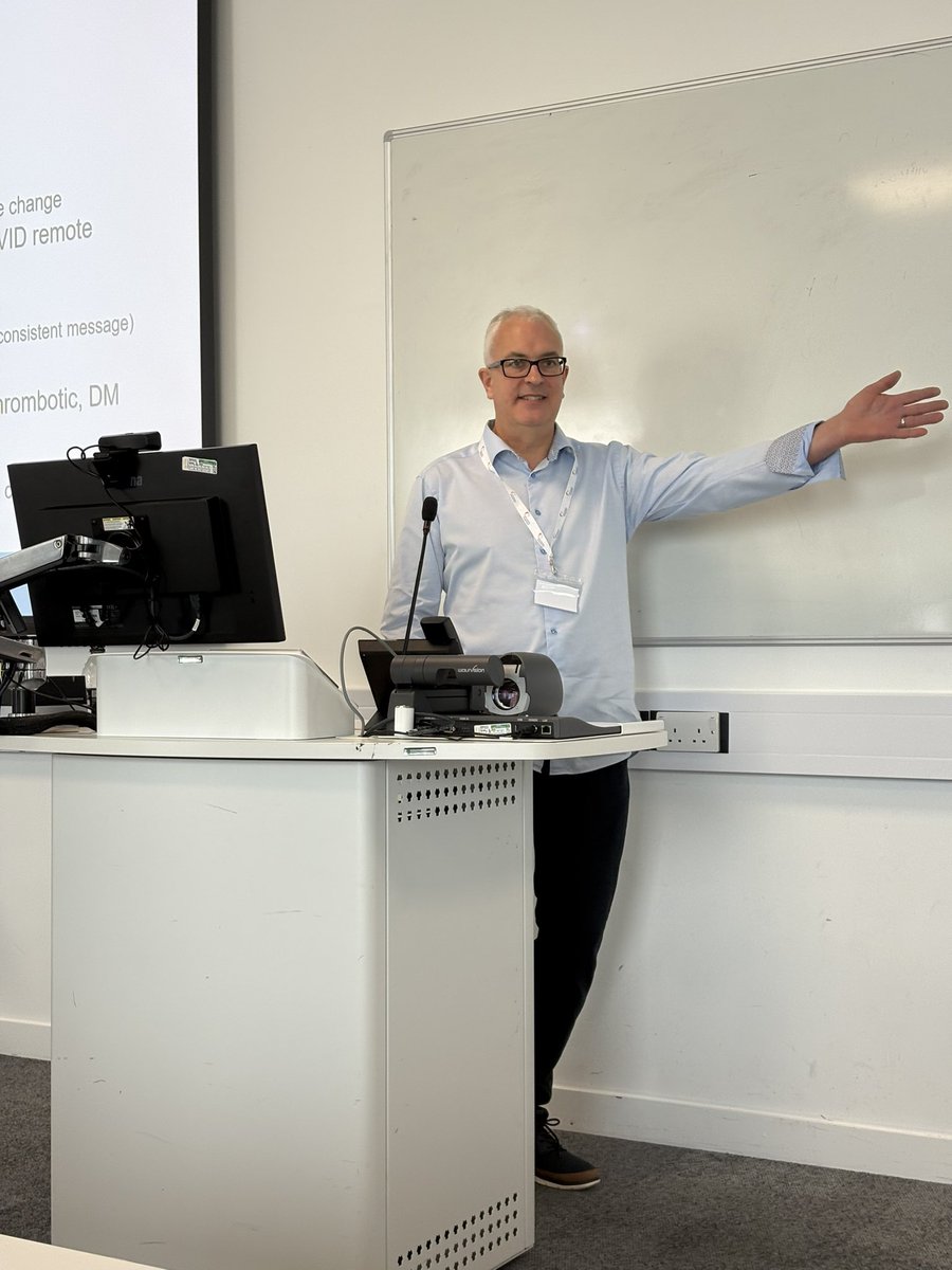 EstherAArnold's tweet photo. Alun Roebuck inspires nurses who are Specialists at BANCC conference! Amazing! #Alunroebuck #bancc #bancc2025 https://t.co/CNDun3dEWP