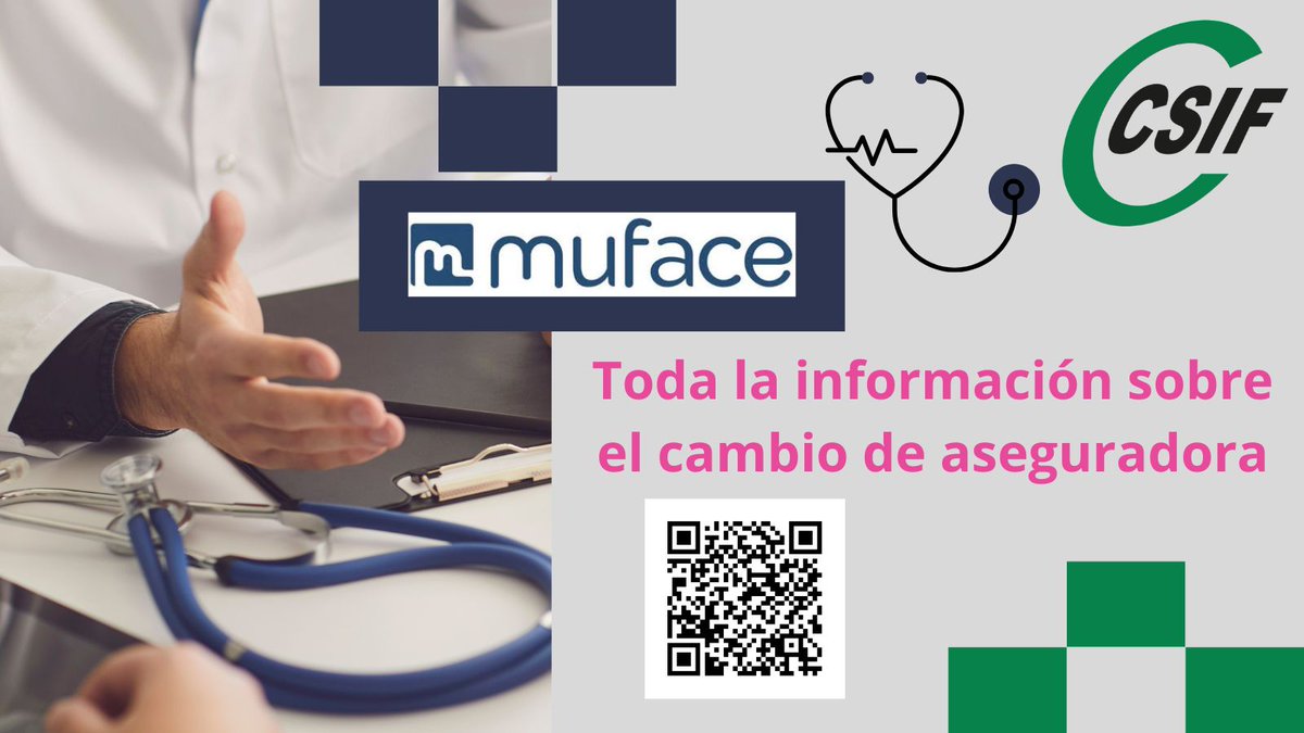 📌📌MUFACE. Toda la información sobre el cambio de entidad.

⌛️⏳Del 1 al 31 de mayo inclusive, con la vigencia del nuevo Concierto, se abre un segundo plazo (periodo especial) para realizar el cambio.

📌 Más Información 👇👇 📲📲📲
csif.es/es/articulo/ca…