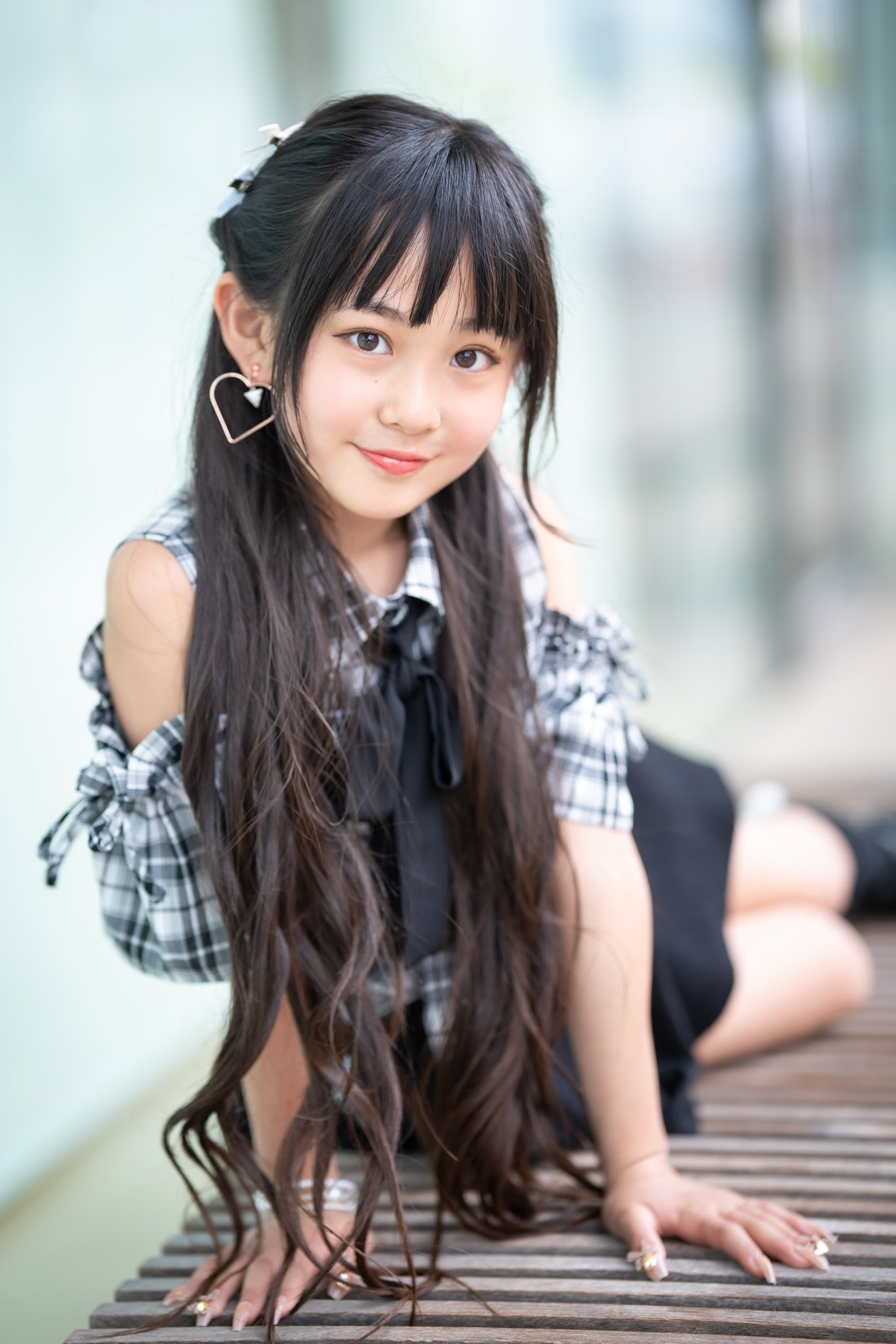 riiiiiちゃん♡ 漆黒ヴァンパイアちゃん🦇🍷💋 地毛が茶色いのでこの漆黒感求め