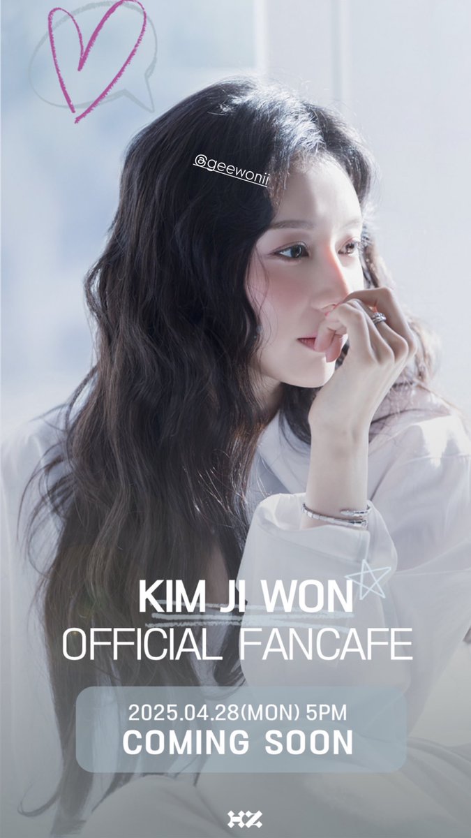 리젤미🍀 (@zhielmie_m) on Twitter photo WHITE GODDESS IN REAL LIFE JIWON KIM FROM KOREA 🇰🇷 <a href="/highziumstudio/">하이지음스튜디오 highziumstudio</a> #KimJiWon WE REALLY MISS YOU SO MUCH 😭
KIM JIWON FANCAFÉ THIS COMING APRIL 28, 2025 AT 5PM 📌 WHITE GODDESS IN REAL LIFE JIWON KIM FROM KOREA 🇰🇷 <a href="/highziumstudio/">하이지음스튜디오 highziumstudio</a> #KimJiWon WE REALLY MISS YOU SO MUCH 😭
KIM JIWON FANCAFÉ THIS COMING APRIL 28, 2025 AT 5PM 📌