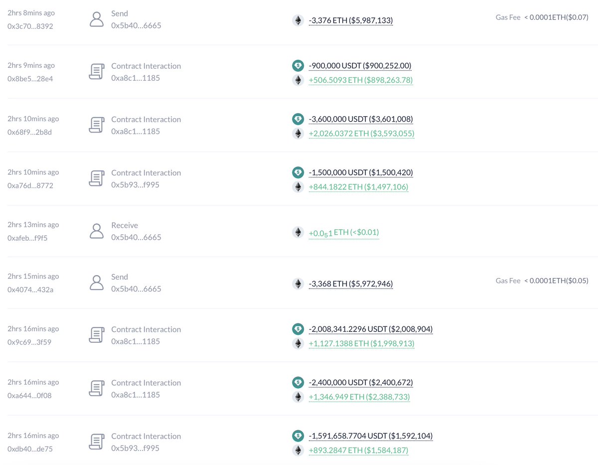 lookonchain's tweet photo. This whale bought back 8,012 $ETH($14.25M) at a higher price of $1,779 and repaid the debt 2 hours ago.

Over the past 10 days, this whale has made $159K trading $ETH.

https://t.co/mwpSl2Rw3C https://t.co/rFnSKWWMW5