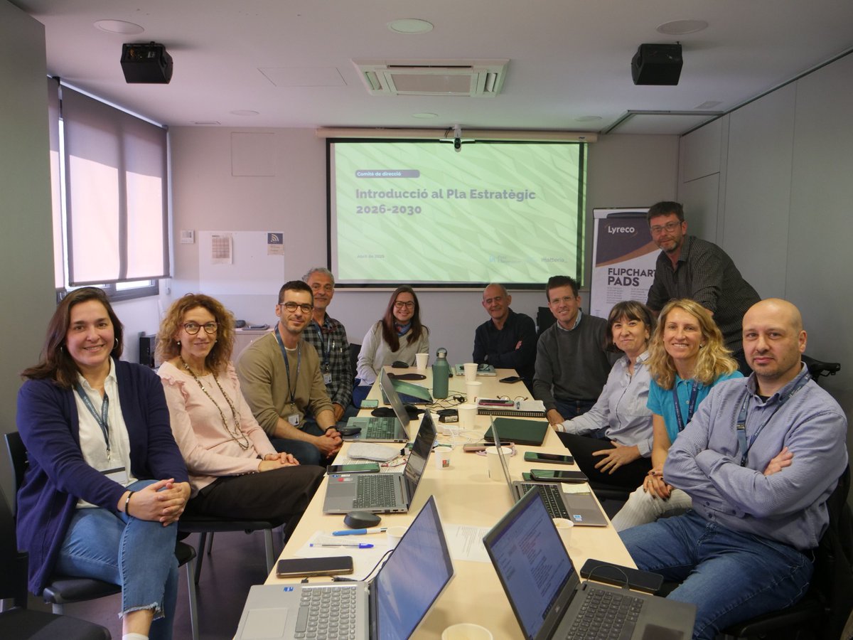 pereclavergrup's tweet photo. Iniciem el procés d’elaboració del #PlaEstratègic 2026-2030 amb l’acompanyament de la consultora matteria_. 

Serà el nostre 5è pla i establirà les directrius a seguir en els pròxims anys per aconseguir el nostre propòsit 🚀

#SomPereClaver #participació https://t.co/WoT6WvgsNO