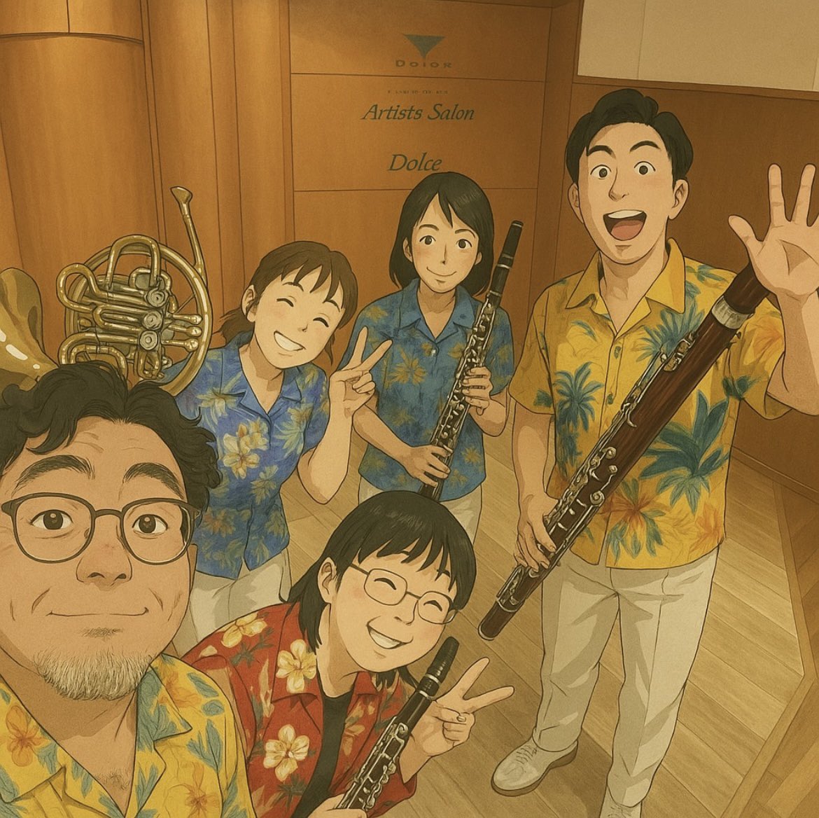 Raion_WQ's tweet photo. 本日リハーサル！
そしてvol.15のフライヤー大公開✨

Rai-onの仲良しっぷり満載の素敵なチラシ、是非お手に取ってご覧下さい🦁🎀

リーダー50th Anniversary回は、
①呑めます！🍻
②幅広いジャンルの盛りだくさんプログラム(なんと新作も！)ご用意しております！

チケットご予約はお早めに！🦁🎫 https://t.co/pvl4W21roW