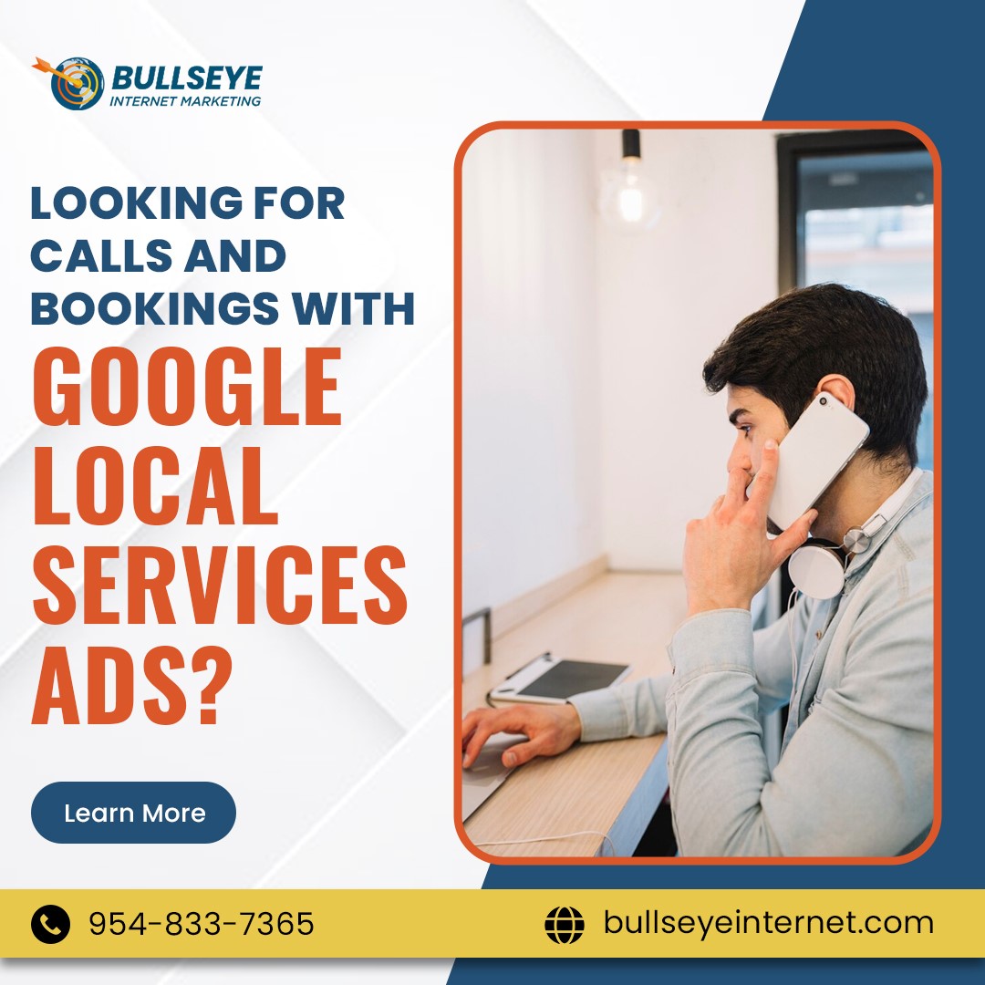 BullsEyeMktg4U's tweet image. Ready for more calls and bookings? 📞💼 Google Local Services Ads help you connect with customers in your area who are ready to book! 🗺️ Let’s make sure they find you first! 🚀

#GoogleLocalServices #BoostYourBusiness #GetMoreBookings #LocalMarketing #GrowYourCalls…