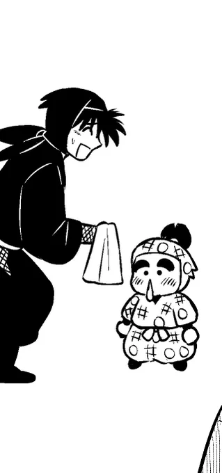 じぶんで描いたしんべえちゃまかわいすぎてわろてる 