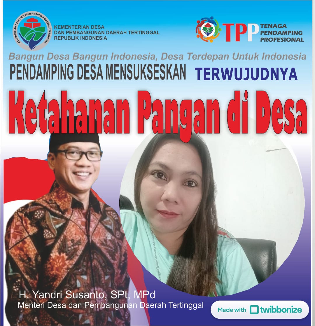 sandrasherly's tweet photo. *Ketahanan pangan untuk kesejahteraan rakyat desa*

*#TerimaKasihPakYandriSusanto*

@prabowo
@YandriSusanto27
@ArizaPatria
@taufikmadjid71
@kemendespdt
@bpsdmkemendesa https://t.co/1pBJPQ0Nyc