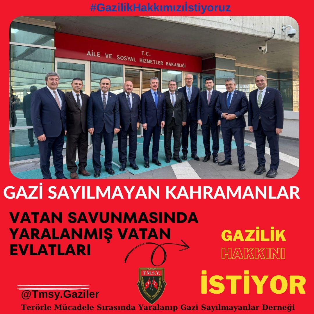 TMSY YÖRÜK ALİ SARI 2 (@alisar26694) on Twitter photo #GazilikHakkımızıİstiyoruz
SAYIN DEVLET BÜYÜKLERİMİZ TERÖRLE MÜCADELEDE YARALANAN SIVASIZ VE KERPİÇ EVLERİN ÇOÇUKLARI GAZİLİK ONURLARINI VE MADALYALARINI İSTİYOR
<a href="/RTErdogan/">Recep Tayyip Erdoğan</a>
<a href="/dbdevletbahceli/">Devlet Bahçeli</a>
<a href="/celebimehmet/">celebi59</a> <a href="/zorlu77/">Prof.Dr.Kürşad ZORLU</a>
<a href="/leventalyyildiz/">Levent Ali YILDIZ</a>
<a href="/mhrmkurt/">Muharrem KURT</a> <a href="/SayimMadak/">Dr. Sevim Sayım Madak 🇹🇷</a>
<a href="/MahinurOzdemir/">Mahinur Özdemir Göktaş</a> v2 #GazilikHakkımızıİstiyoruz
SAYIN DEVLET BÜYÜKLERİMİZ TERÖRLE MÜCADELEDE YARALANAN SIVASIZ VE KERPİÇ EVLERİN ÇOÇUKLARI GAZİLİK ONURLARINI VE MADALYALARINI İSTİYOR
<a href="/RTErdogan/">Recep Tayyip Erdoğan</a>
<a href="/dbdevletbahceli/">Devlet Bahçeli</a>
<a href="/celebimehmet/">celebi59</a> <a href="/zorlu77/">Prof.Dr.Kürşad ZORLU</a>
<a href="/leventalyyildiz/">Levent Ali YILDIZ</a>
<a href="/mhrmkurt/">Muharrem KURT</a> <a href="/SayimMadak/">Dr. Sevim Sayım Madak 🇹🇷</a>
<a href="/MahinurOzdemir/">Mahinur Özdemir Göktaş</a> v2