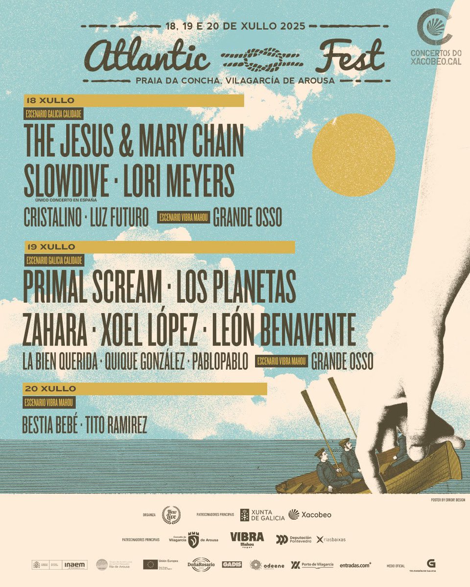 GALICIAenCONCIERTO (@gal_concierto) on Twitter photo Nuevas confirmaciones y cartel por días del <a href="/Atlantic_Fest/">Atlantic Fest</a> con #primalscream <a href="/LosPlanetasGr/">Los Planetas</a> <a href="/lorimeyersband/">Lori Meyers</a> #jesusandmarychains <a href="/xoellopez/">Xoel López</a> <a href="/zaharapop/">Zahara</a> y muchos más, info:galiciaenconcierto.com/conciertos-des… Nuevas confirmaciones y cartel por días del <a href="/Atlantic_Fest/">Atlantic Fest</a> con #primalscream <a href="/LosPlanetasGr/">Los Planetas</a> <a href="/lorimeyersband/">Lori Meyers</a> #jesusandmarychains <a href="/xoellopez/">Xoel López</a> <a href="/zaharapop/">Zahara</a> y muchos más, info:galiciaenconcierto.com/conciertos-des…