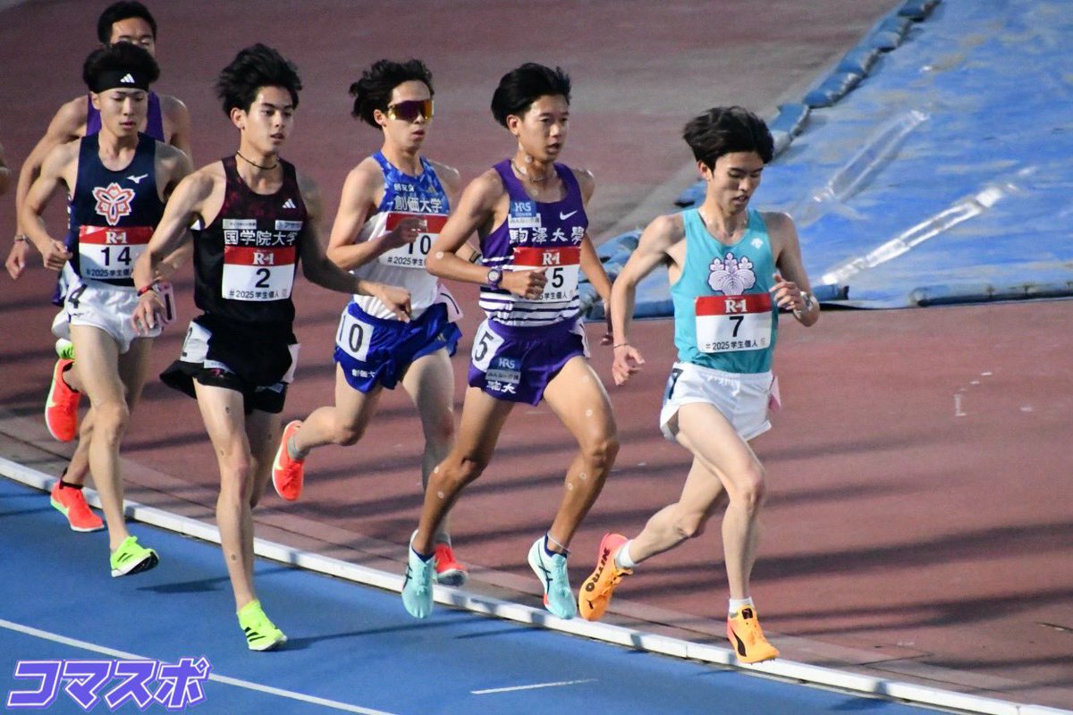 2025日本学生陸上競技個人選手権大会】 ◇男子10000m 決勝 1着 #伊藤蒼