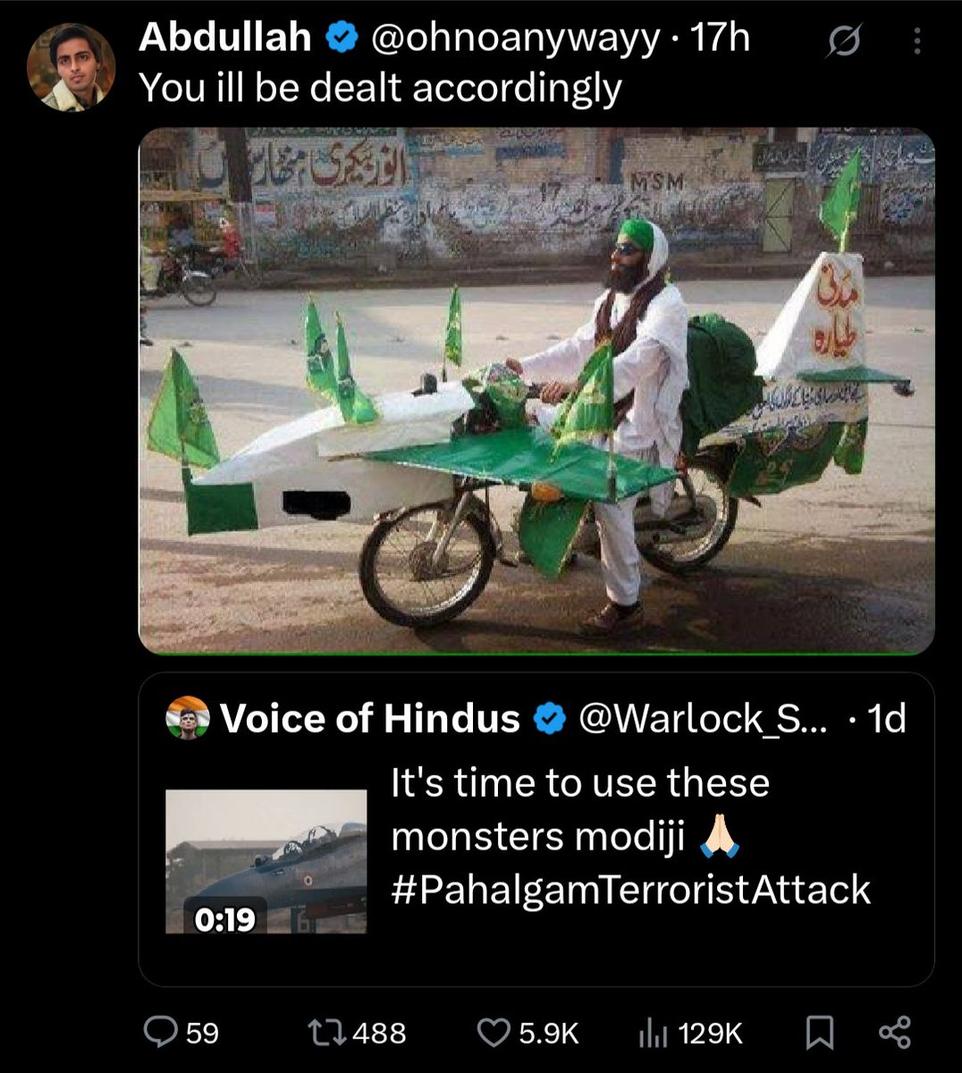 SoulandCircuit's tweet photo. Pakistanis aren’t just funny — they’ve unlocked an exclusive level of comedy the rest of the world can only dream of. 🤣

#PakistanBehindPahalgam https://t.co/dY1a1gWj4t