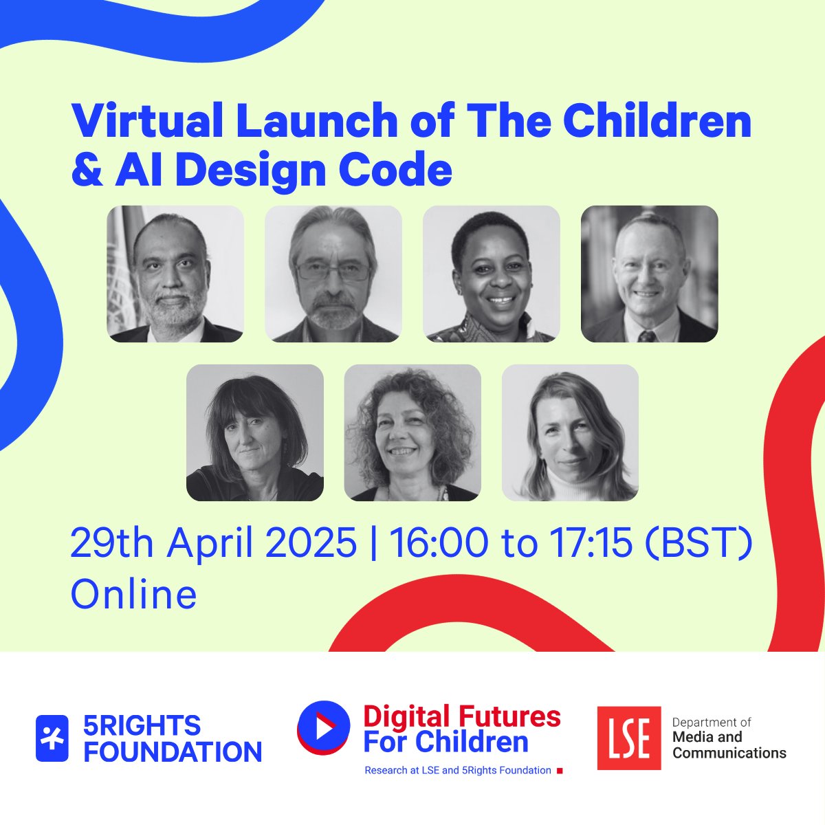 5RightsFound's tweet photo. 🚸It's not about slowing AI innovation but making it respect the rights and needs of children.

Hear from leading voices, experts behind the Code, and our Youth Ambassadors at the virtual launch of our Children &amp; AI Design Code.

*⃣29/04, 16-17:15 (BST)
https://t.co/gYXHiwt4hA https://t.co/URd5MYdPVG