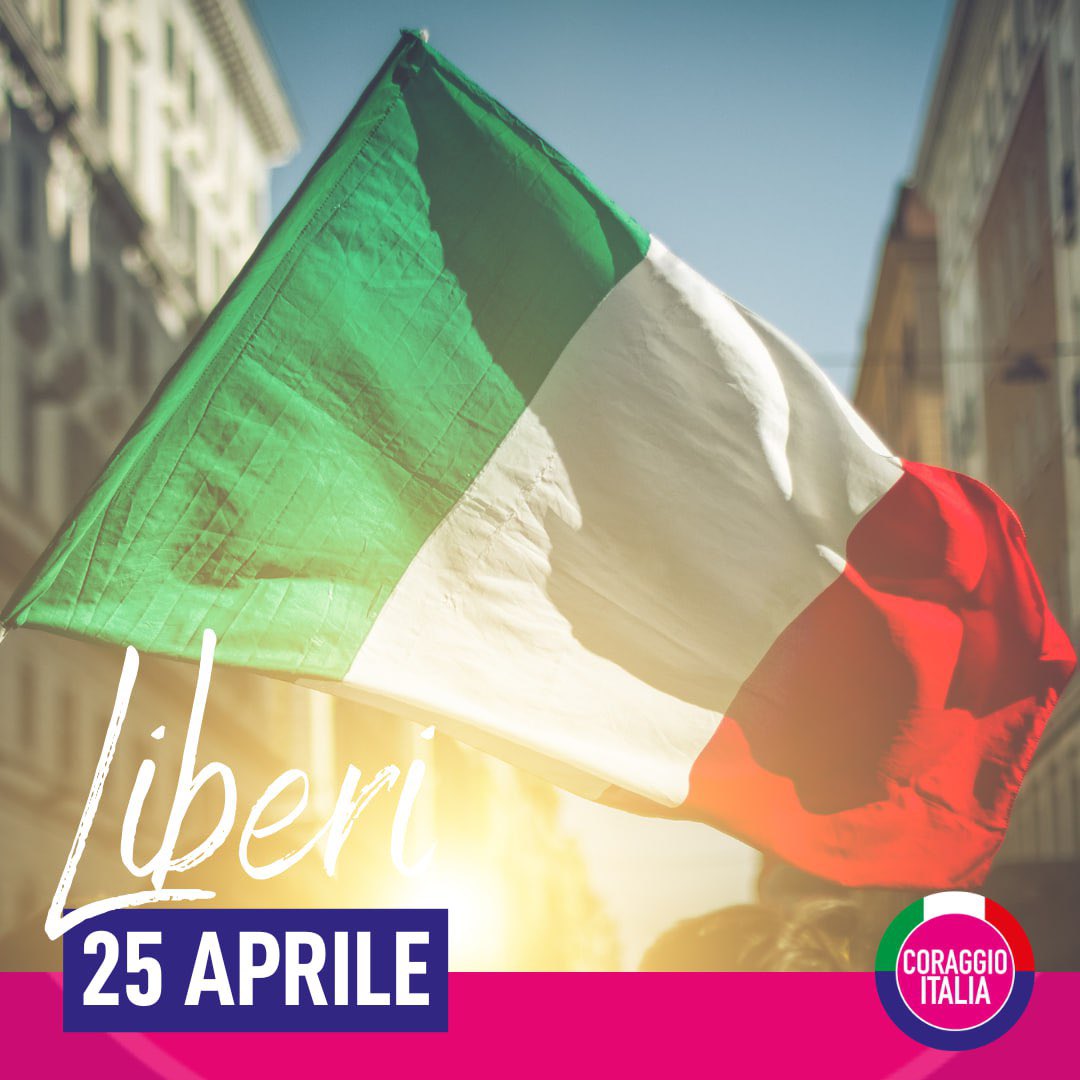 Buon 80esimo anniversario della Liberazione.
#25aprile