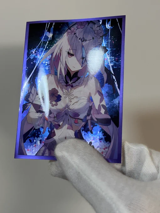 スリーブの実物③ 