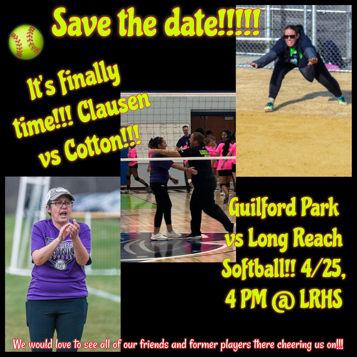 It's gonna be a fun Friday! Coached together for over 10 years... today we get to coach against each other!! GP vs LR, 4 pm today,  at LR! <a href="/clausen_heather/">Heather Clausen</a>