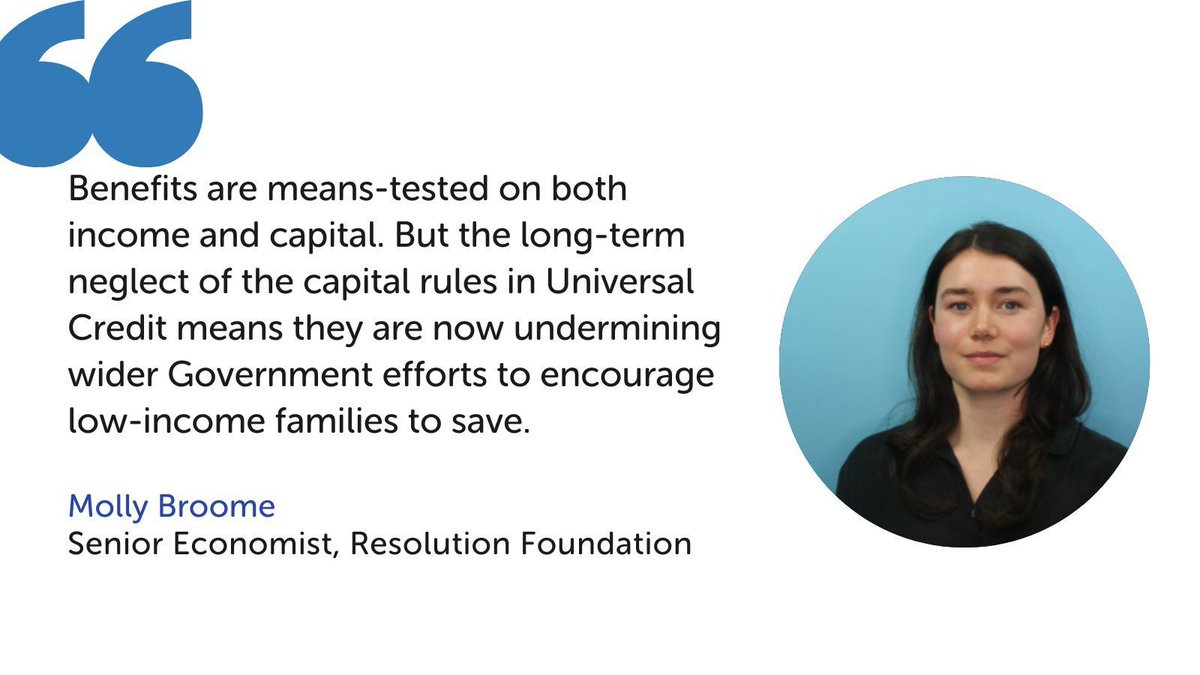 abrdn Financial Fairness Trust (@finan_fairness) on Twitter photo Government efforts to encourage families to save are being undermined by its own Universal Credit rules. Reform is needed, according to new research from <a href="/resfoundation/">Resolution Foundation</a> (published this week as part of a partnership with abrdn Financial Fairness Trust).
Find the full report Government efforts to encourage families to save are being undermined by its own Universal Credit rules. Reform is needed, according to new research from <a href="/resfoundation/">Resolution Foundation</a> (published this week as part of a partnership with abrdn Financial Fairness Trust).
Find the full report