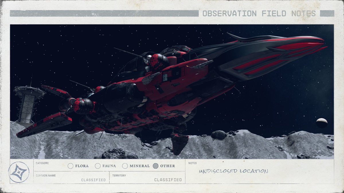 DougTheDriller9's tweet photo. Capt. Tazara, #HouseVaruun 

"NOXIA" - a slightly upgraded Dragon Gunship from the #BadTech Gunship mod 

#starfield #shatteredspace #customship #spaceship #shipoftheday https://t.co/HzmtnjuYqo