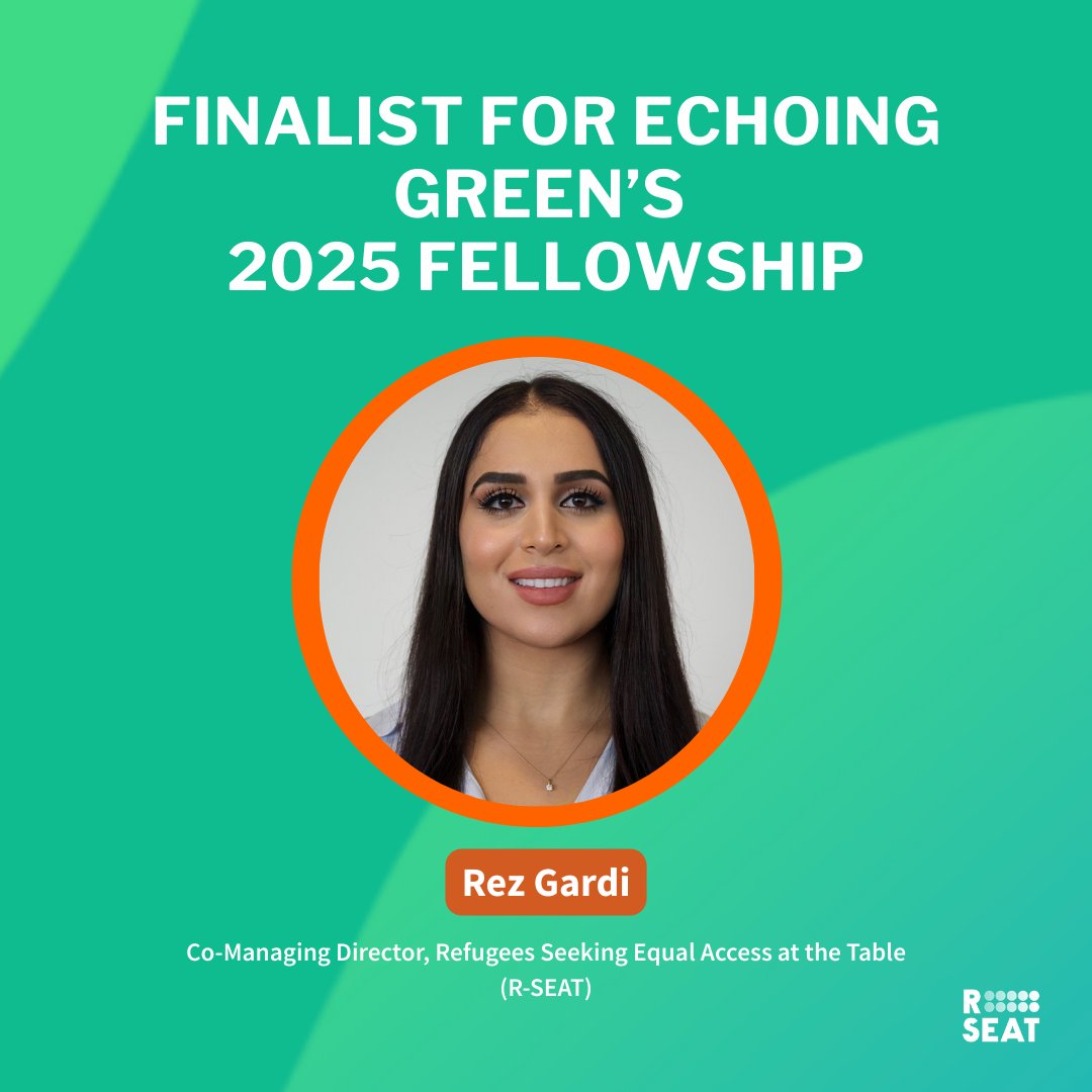 We are proud to share that our Co-Managing Director, <a href="/RezGardi/">Rez Gardi</a>, has been selected as one of the finalists for the prestigious Echoing Green Fellowship.

For over 35 years, Echoing Green has supported visionary leaders working to advance equity across sectors like education,