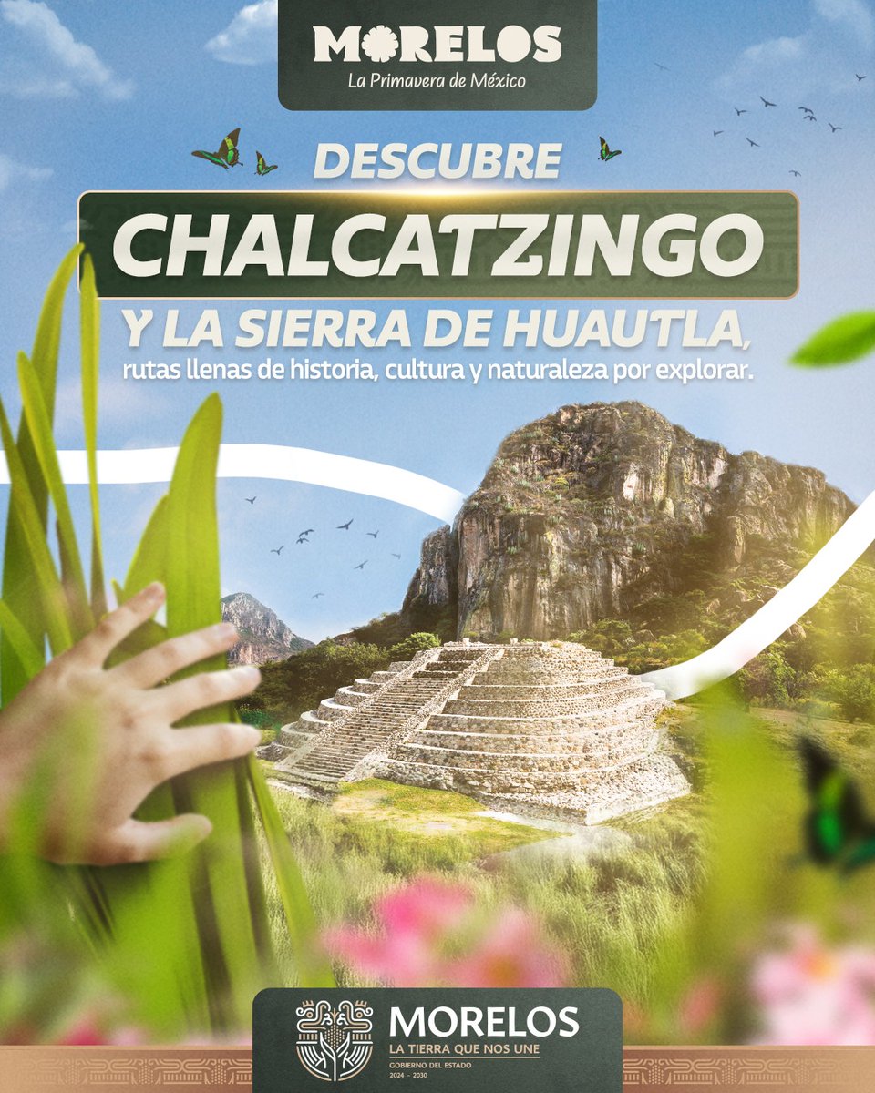 Chalcatzingo es un sitio arqueológico único, donde podrás explorar rutas llenas de historia y sitios naturales asombrosos. Además, encontrarás opciones de ecoturismo y una gastronomía ancestral que te remontará a las raíces de Morelos.

#LaTierraQueNosUne