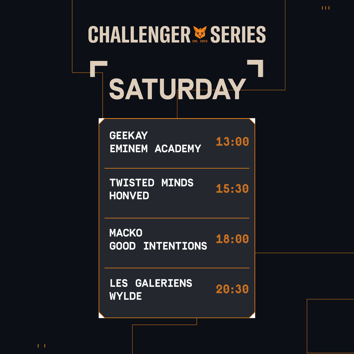 R6esportsEU's tweet image. It&apos;s all going down this weekend!
Which team are you supporting the most?

[All times are CEST]