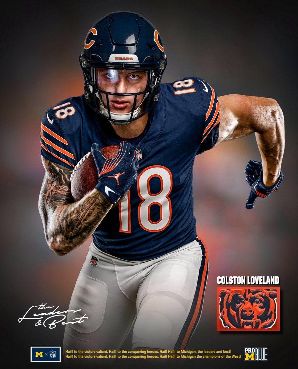 .<a href="/colstonlovelan1/">Colston Loveland</a> → <a href="/ChicagoBears/">Chicago Bears</a> 

#ProBlue