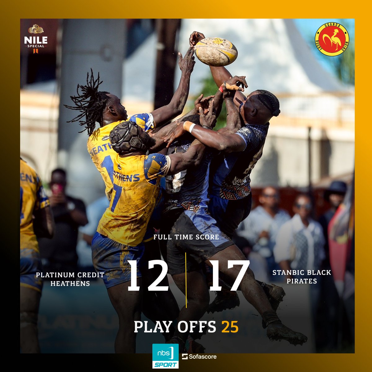 Uganda Rugby Premiership (@rugbypremierug) on Twitter photo A battle worthy of the semi-finals, <a href="/piratesrugbyUG/">PIRATES RUGBY</a> take the
#UgandaRugby #NileSpecialRugby #NBSportRugby #RugbyPremiershipUG A battle worthy of the semi-finals, <a href="/piratesrugbyUG/">PIRATES RUGBY</a> take the
#UgandaRugby #NileSpecialRugby #NBSportRugby #RugbyPremiershipUG