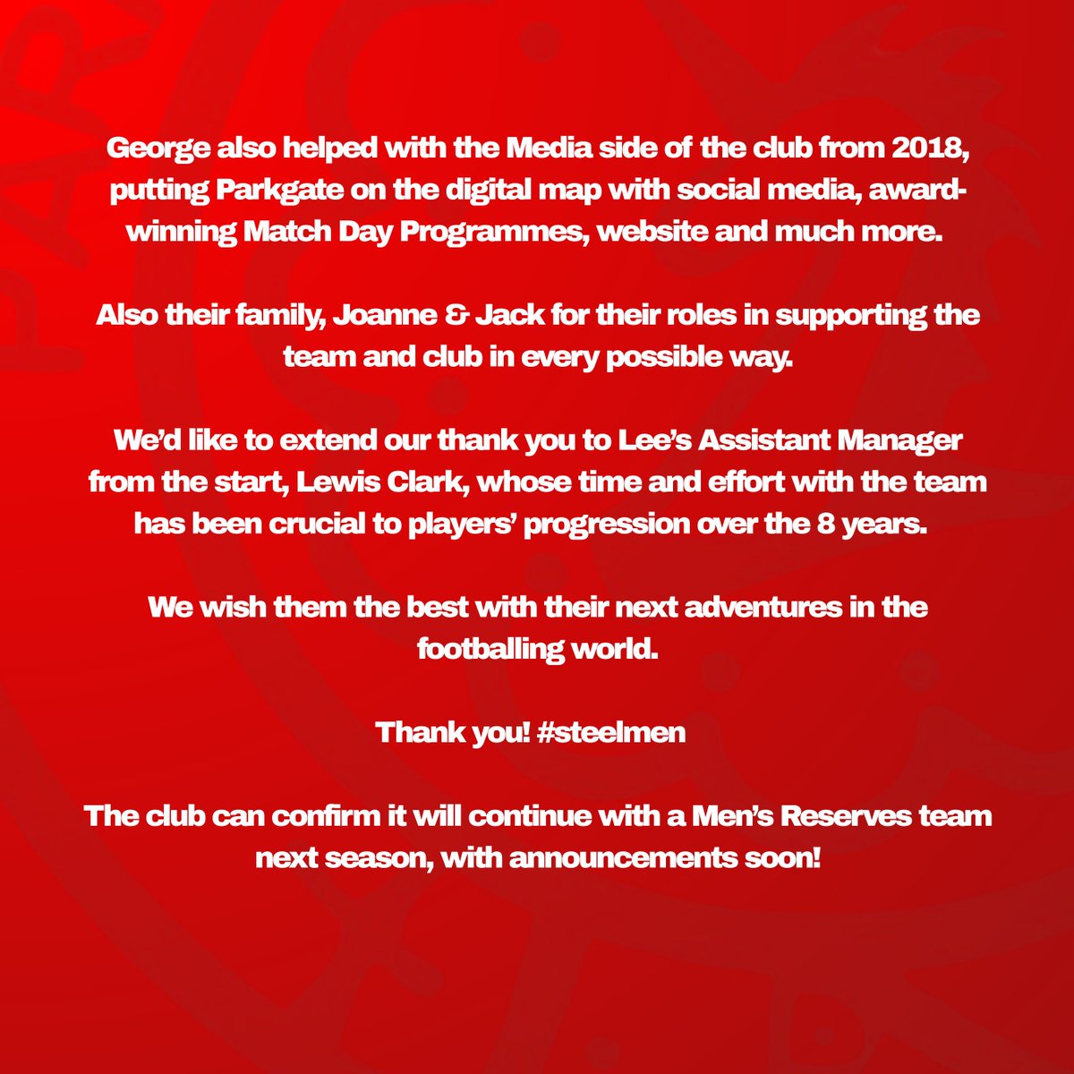 Parkgate Football Club tweet media