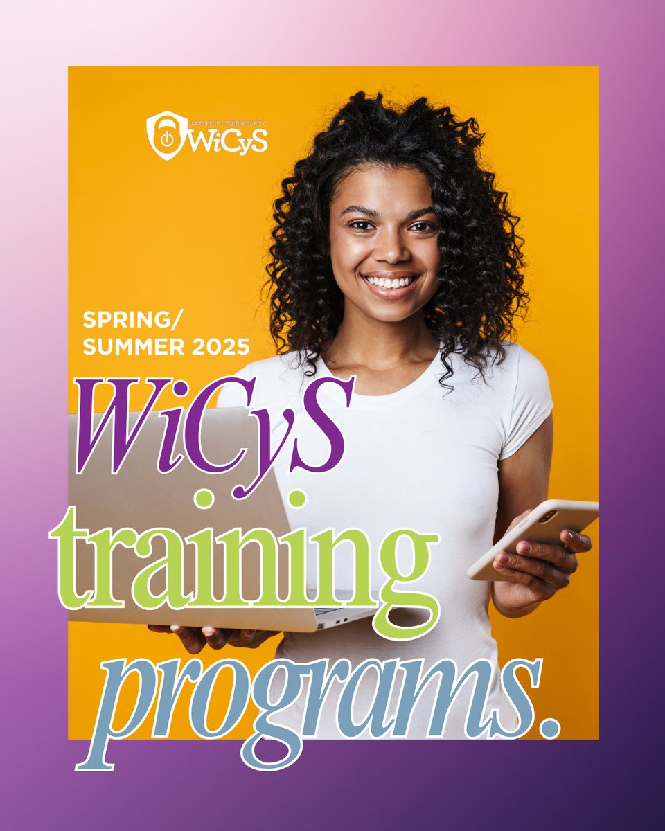 WiCySorg's tweet image. Looking to shake things up in your cyber journey? 👀

From cracking vulnerabilities to stepping into leadership - these WiCyS member-only programs are packed with real-world experience, growth, and serious glow-up potential.

#WiCyS #WomenInCyber #CybersecurityCommunity