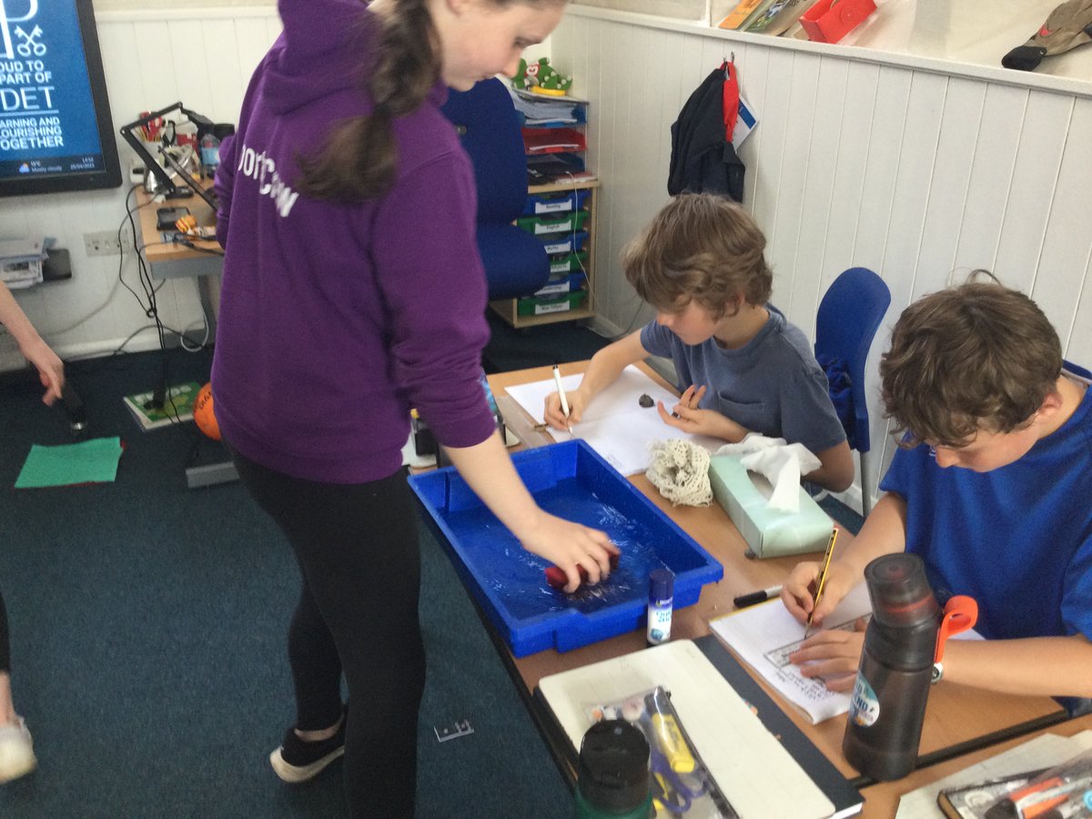 Turing class have been Scientists, this afternoon, testing out the properties of different materials.