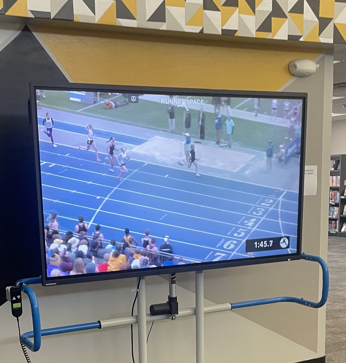 Everyone gets a pass for being late to class if you were watching in the library! Huge congratulations to our Sprint Medley team—Maddie Leisure, Lydia Brattrud, Lauren Englin, and Reese Brownlee—for an incredible 2nd place finish at Drake!