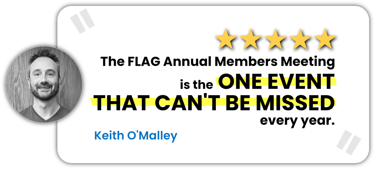 The countdown is almost over... FLAG's 2025 Annual Meeting: POWER UP is next week!

Feeling left out? Find out why FLAG is the largest community of independent label converters in the industry ➡️ flagadvantage.com/join