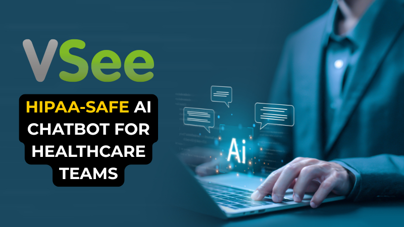 🔐 Most AI chatbots risk patient privacy.

VSee’s AI Chatbot is HIPAA-compliant—answers only from your org’s approved content
.
Low-code, easy integration.

👉 hubs.ly/Q03jGdP10

#HealthIT #HIPAACompliant #AIAssistants #VSee