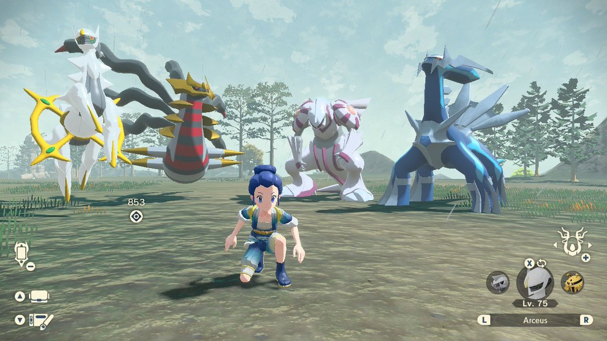 Finally finished the main storyline in Pokemon Legends Arceus! 🥳