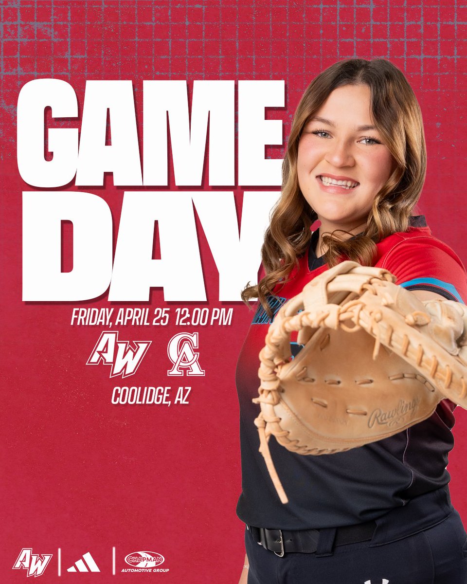 🥎GAMEDAY🥎

Headed to Coolidge for final regular-season road series

🆚Central Arizona (DH)
🕛Noon
🏟️CAC Softball Field
📍Coolidge, AZ

#ForTheW
