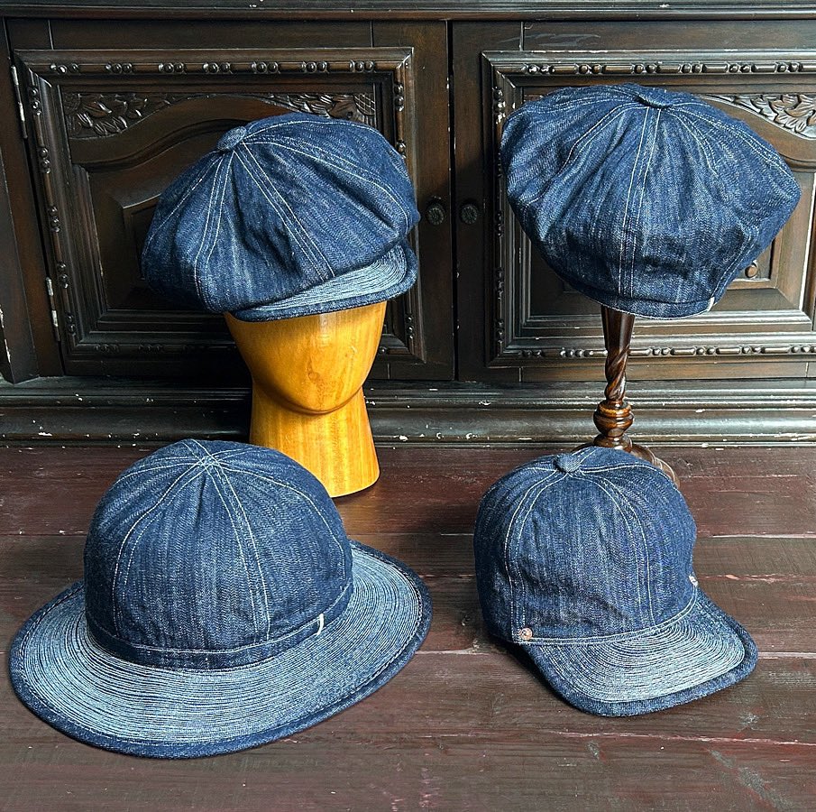 ari_hat's tweet image. コーンデニムを使用したCND品番。
職人技の細かいステッチとオリジナルiステッチスベリを使用した他には絶対に無い唯一無二の帽子です。
是非ご覧ください。
darihat.com