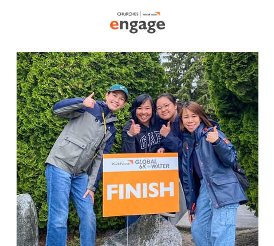 Good News! The April edition of our Engage newsletter for church leaders has deployed! From the life-changing impact of clean water to exciting new beginnings at World Vision Canada, there’s so much to be inspired by. Read and subscribe 👉worldvision.ca/churches/newsl…