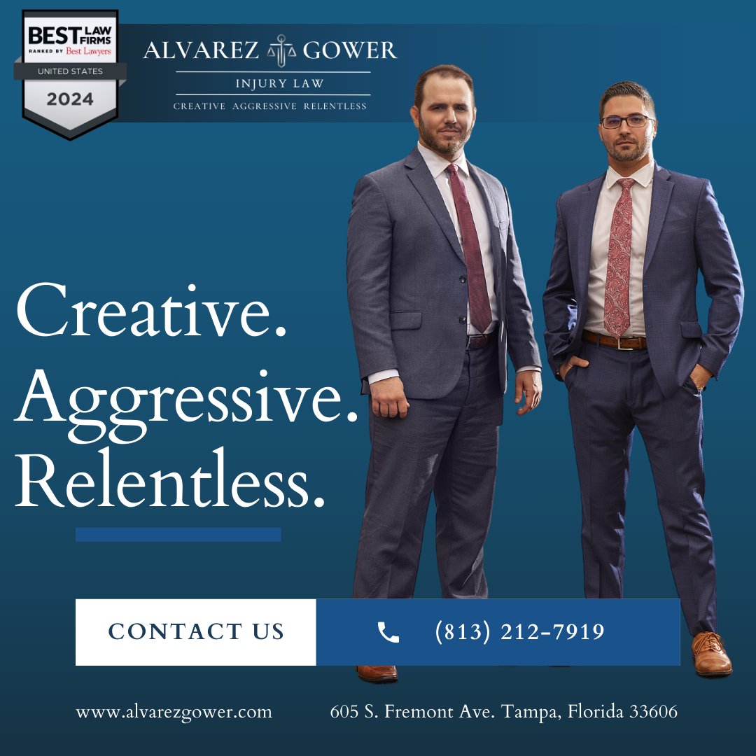 Unsure how to handle your personal injury case? Let @AlvarezGower provide the legal expertise you need.

Schedule a free consultation to learn more about your options >> l8r.it/615O
