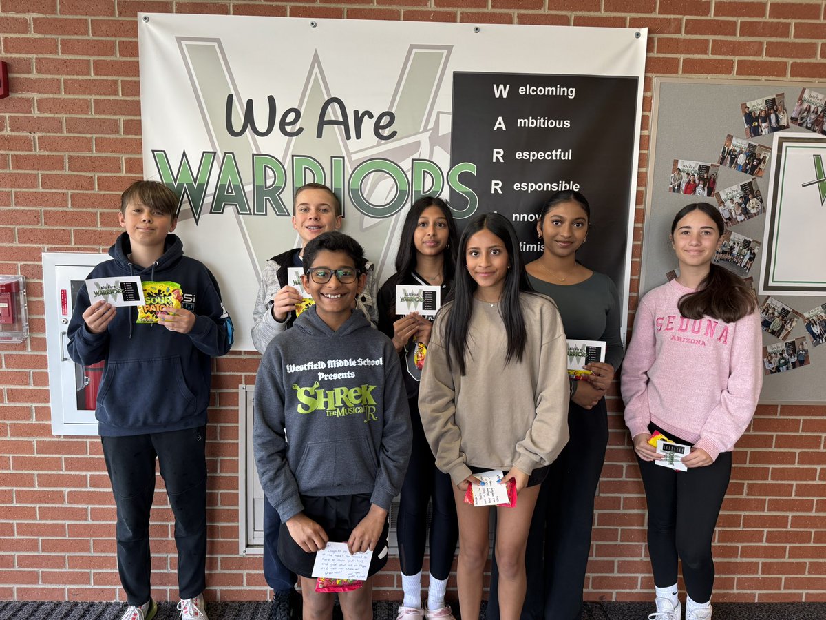 Congratulations to this week’s Warriors of the Week!