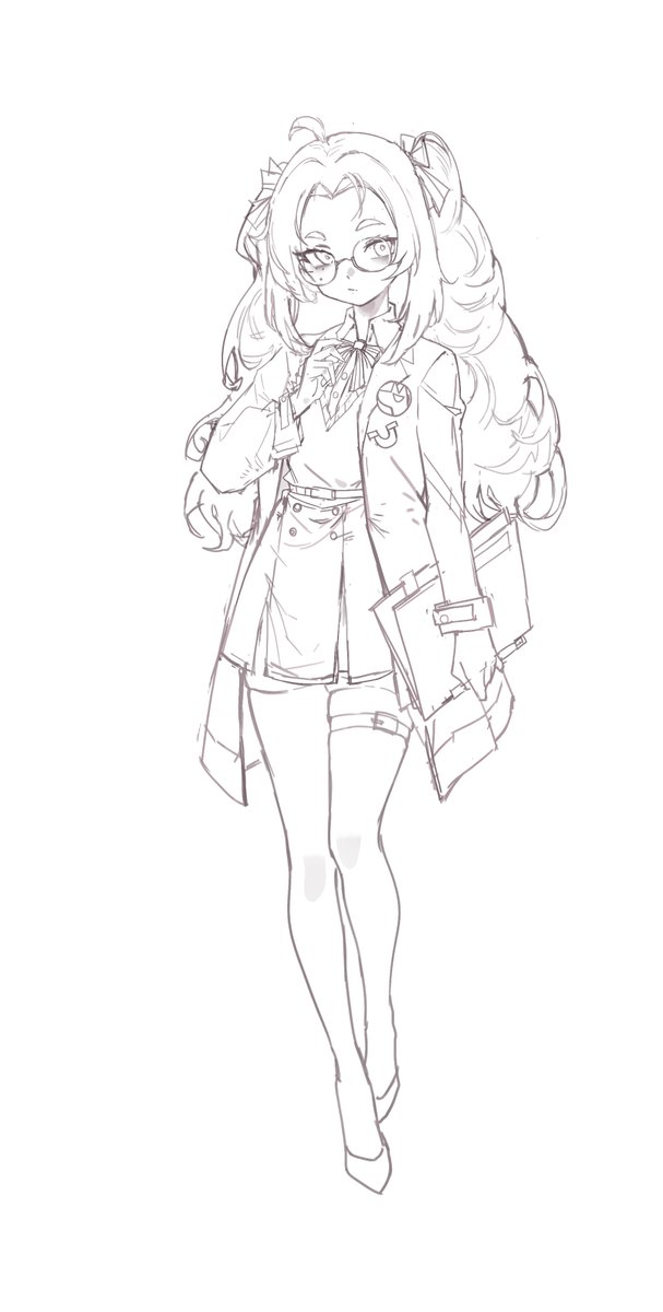 👩‍💼👩‍💼
#OC #OriginalCharacter#CommissionOpen#CharacterDesign