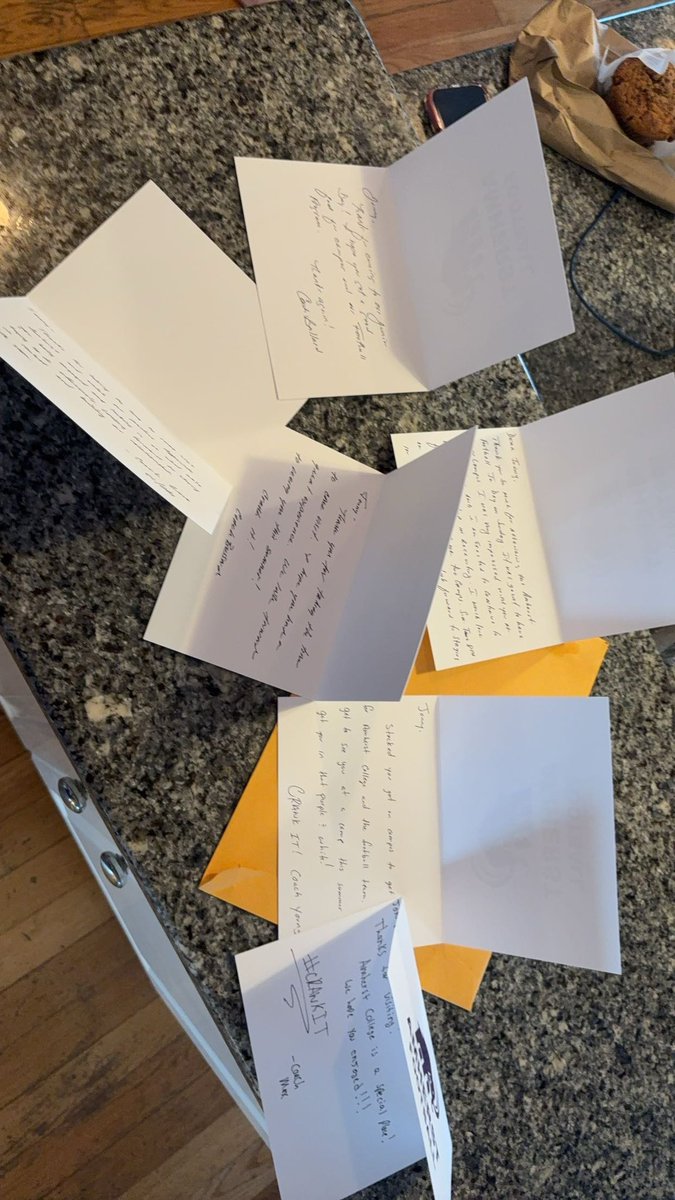 Jonny Donovan 2026 QB (@jonnydonovan2) on Twitter photo Appreciate the hand written letters! Hope to be back on campus soon! #CrankIt
<a href="/CoachEJMills/">EJ Mills</a> <a href="/Coach_MGrove/">Malik Grove</a> <a href="/CoachYoung5/">Antonio Young</a> <a href="/coachgeenty/">Turner Geenty</a> Appreciate the hand written letters! Hope to be back on campus soon! #CrankIt
<a href="/CoachEJMills/">EJ Mills</a> <a href="/Coach_MGrove/">Malik Grove</a> <a href="/CoachYoung5/">Antonio Young</a> <a href="/coachgeenty/">Turner Geenty</a>
