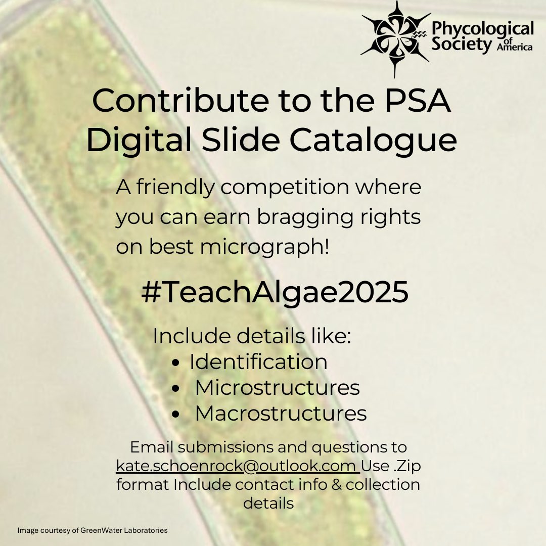 We are recruiting submissions for digital lab slides demonstrating taxonomic features, cell structures, reproduction, etc. in different classroom and lab activities. Submissions are due June 30th!
